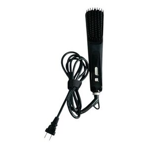 EStone Hair Straightener Brush Model S112 Dual Voltage Electric Black VG